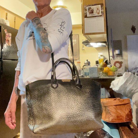 Burberry Dewsbury Gradient metallic tote - Picture 16 of 16